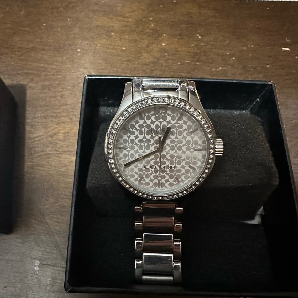Coach Stainless Steel Watch.